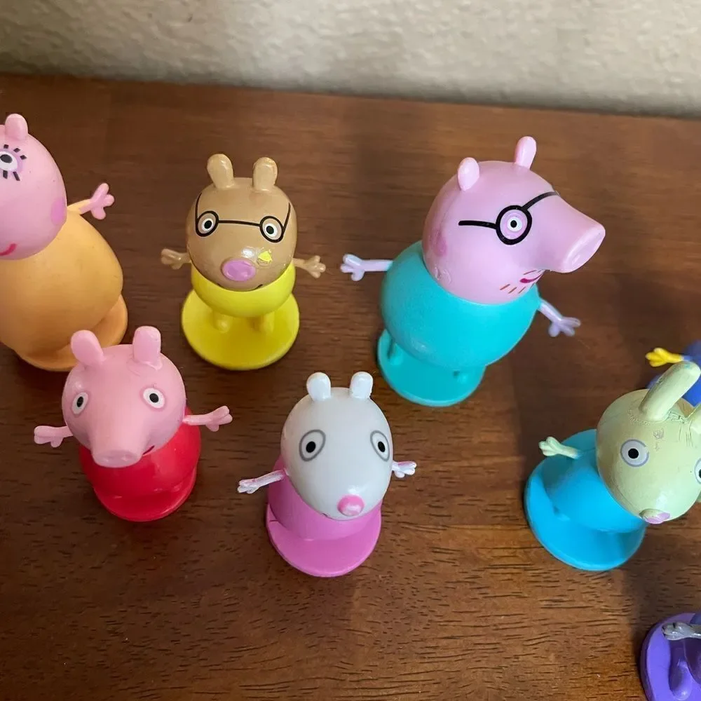 Peppa Pig Vintage 2003 Figures Cake Toppers